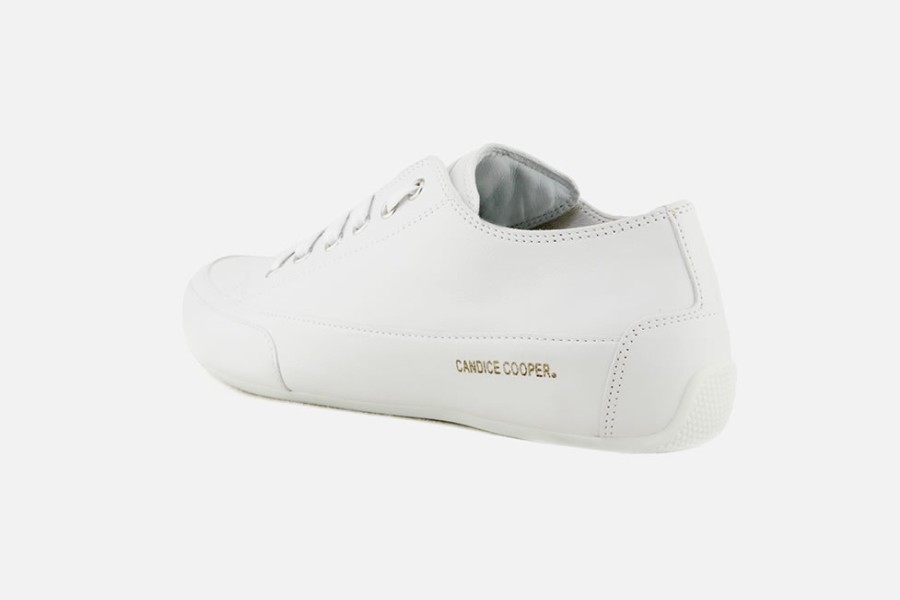 Women Candice Cooper | Candice Cooper - Rock All White Sneakers On Labotte