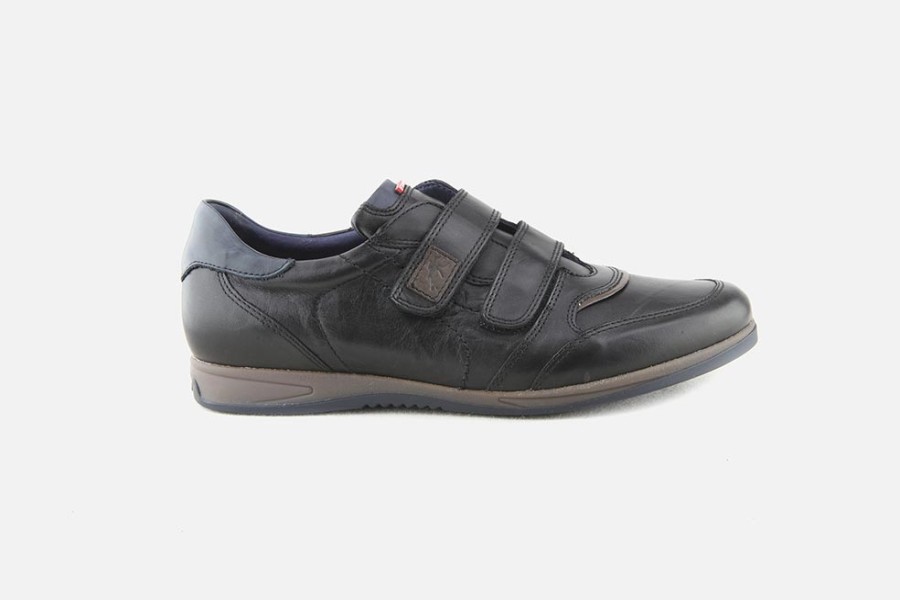 Men Fluchos | Fluchos - Aveyron Noir Loafers On Labotte