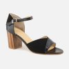 Women Atelier Content | Atelier Content - Wendy Black Sandals On Labotte