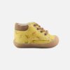 Boys Bellamy | Bellamy - Kalin Zebra Ocra Lace-Up Boots On Labotte