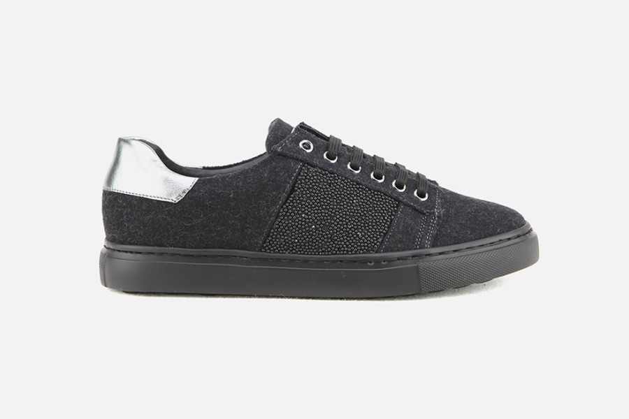 Women MaiMai | Maimai - Exemple Anthracite Sneakers On Labotte