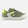 Boys Stones and Bones | Stones And Bones - Goner Mousse Fluo Lace-Up Shoes On Labotte