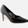 Women Hōgl | Hogl - Henriette Noir Pumps On Labotte