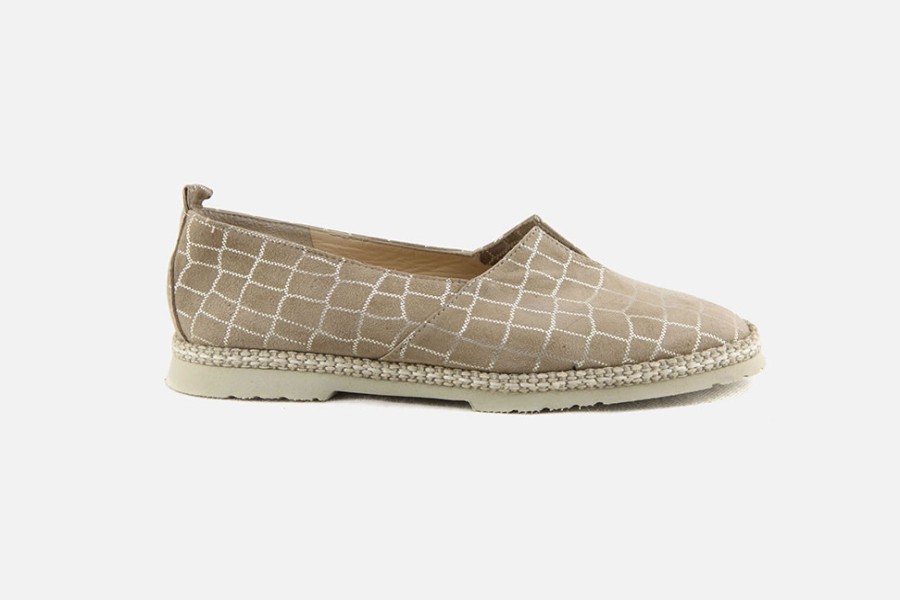 Women Brunate | Brunate - Baladin Sandy Loafers On Labotte