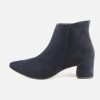 Women Paul Green | Paul Green - Pivert D Bleu Ankle Boots On Labotte