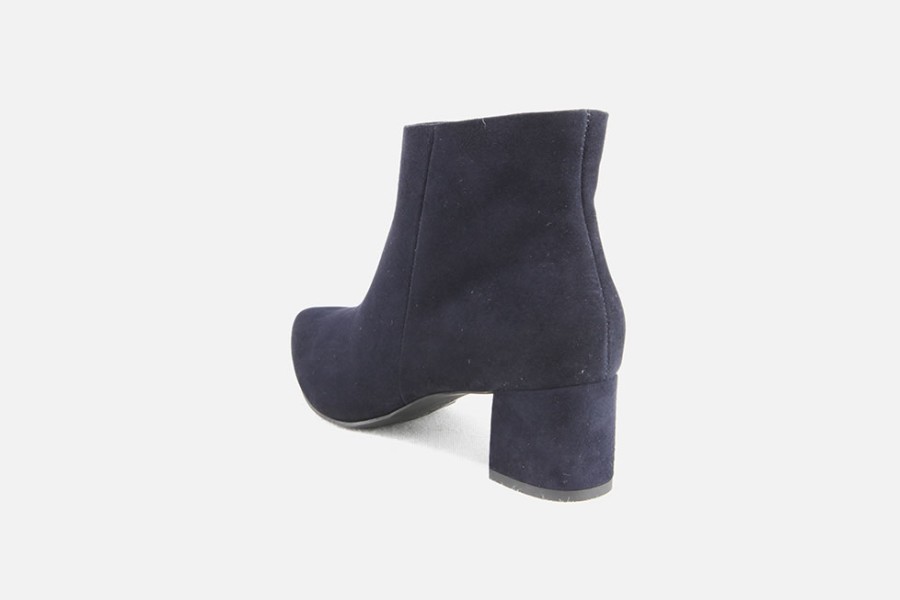 Women Paul Green | Paul Green - Pivert D Bleu Ankle Boots On Labotte