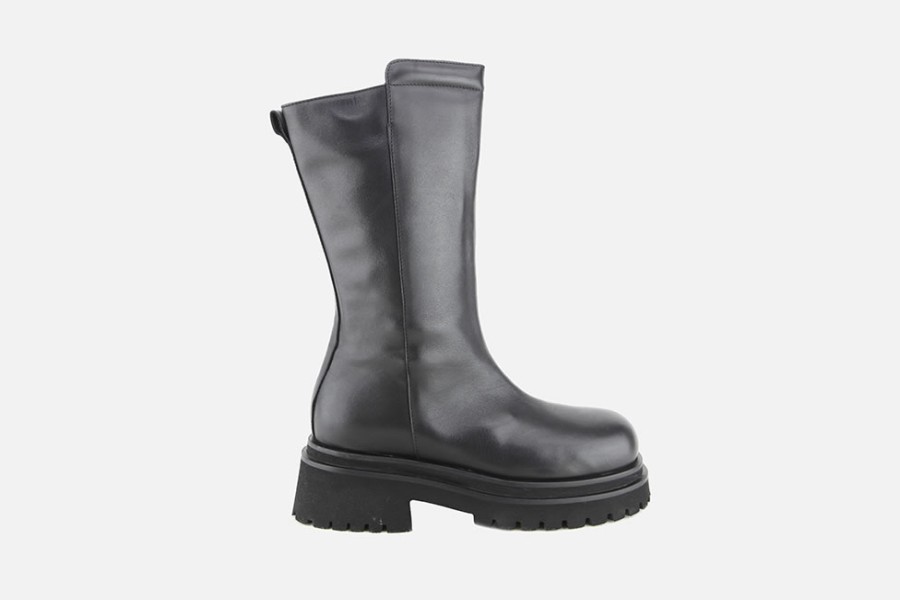Women Nude of Scandinavia | Nude Of Scandinavia - Ulrika Black Ankle Boots On Labotte
