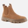 Women Paul Green | Paul Green - Packwood Toffee Ankle Boots On Labotte