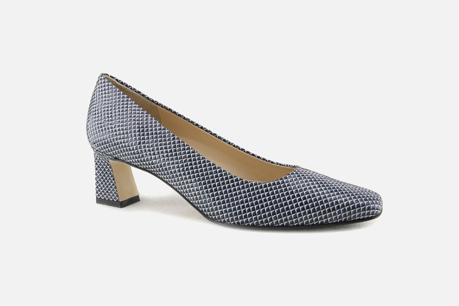 Women Brunate | Brunate - Belcanto Noir Et Blanc Pumps On Labotte