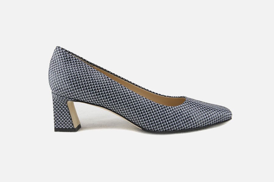 Women Brunate | Brunate - Belcanto Noir Et Blanc Pumps On Labotte