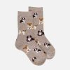 Girls Doré Doré | Dore Dore - Petit Chiens 513555 E Sahara Socks On Labotte