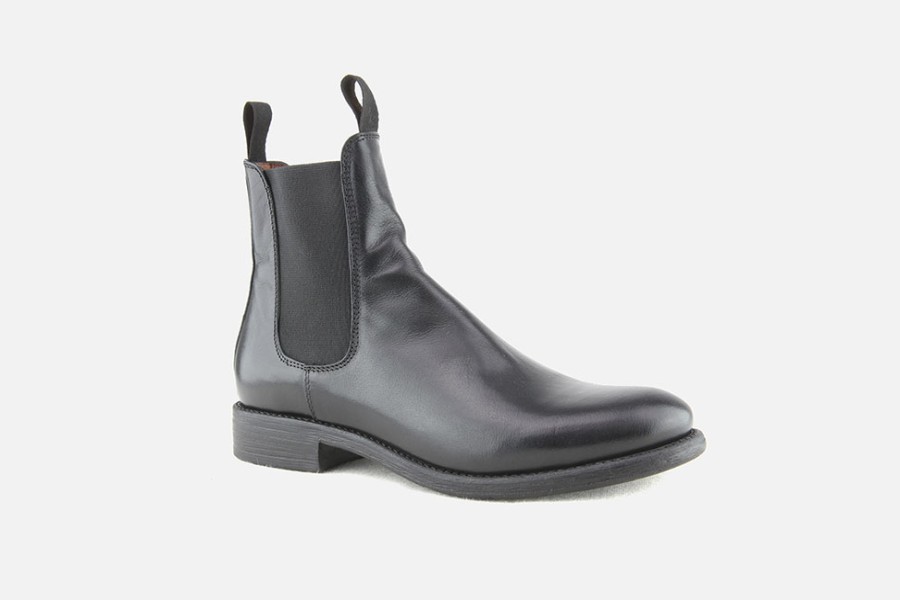 Women Elia Maurizi | Elia Maurizi - Elia Chelsea Black Ankle Boots On Labotte