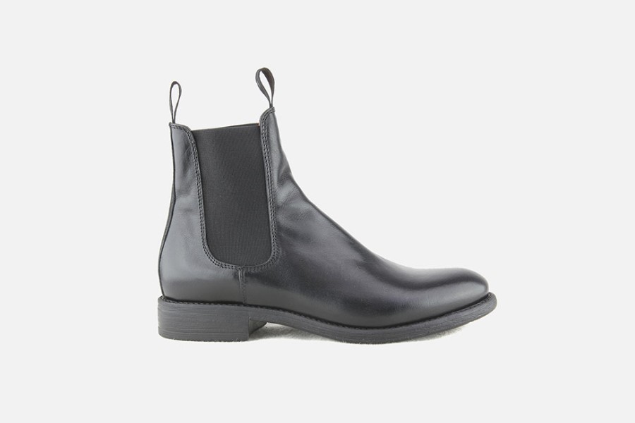 Women Elia Maurizi | Elia Maurizi - Elia Chelsea Black Ankle Boots On Labotte