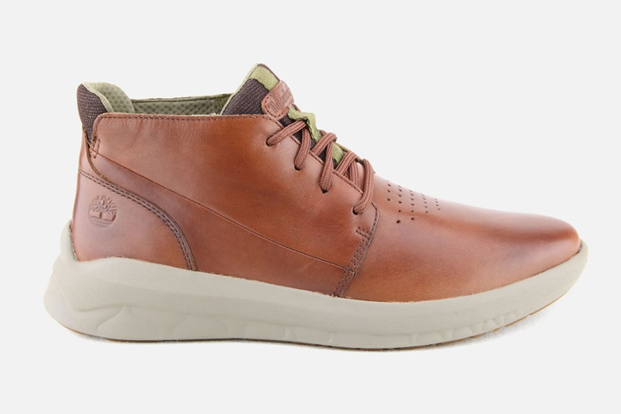 Men Timberland | Timberland - Bradstreet Ultra Chukka Brown Lace-Up Boots On Labotte