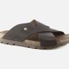 Men Panama Jack | Panama Jack - Shore Brown Sandals On Labotte