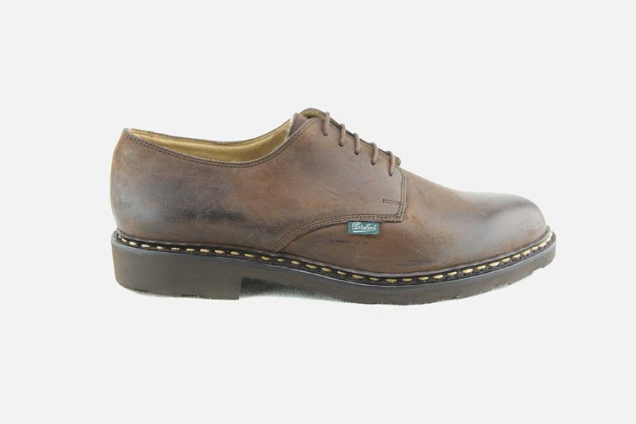 Men Paraboot | Paraboot - Arles Nubuck Gringo Derbies On Labotte