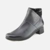 Women Mephisto | Mephisto - Garita Noir Ankle Boots On Labotte