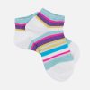 Girls Doré Doré | Dore Dore - Rayures 511883 E Blanc Ankle High On Labotte