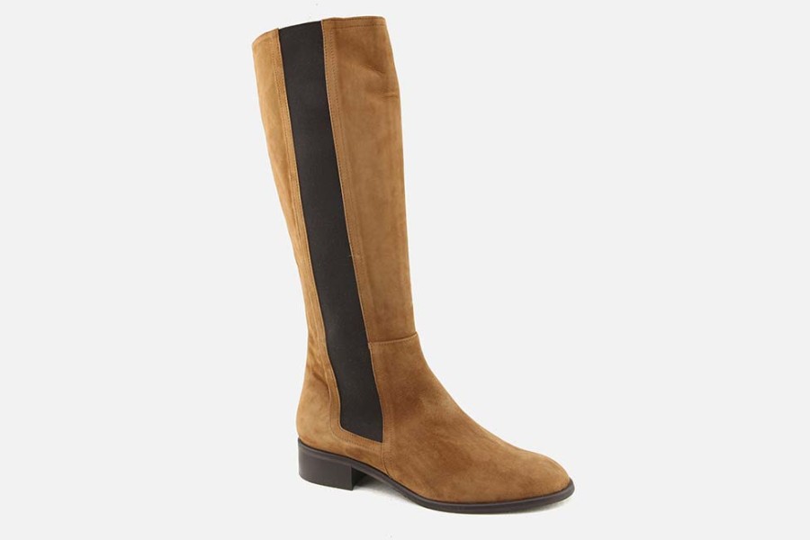 Women Cervone | Cervone - Champagne Honey Boots On Labotte