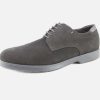 Men Geox | Geox - Spherica Ec11 Lace Dark Brown Derbies On Labotte