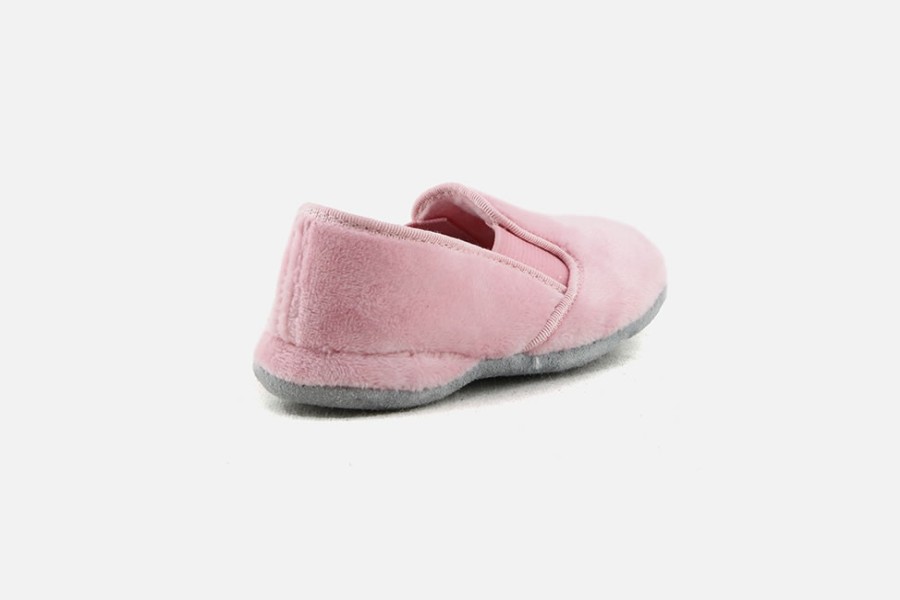 Girls Erel | Erel - Zelie Sweet Rosa Low Slippers On Labotte