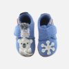 Girls Giesswein | Giesswein - Flocon Azur High Slippers On Labotte