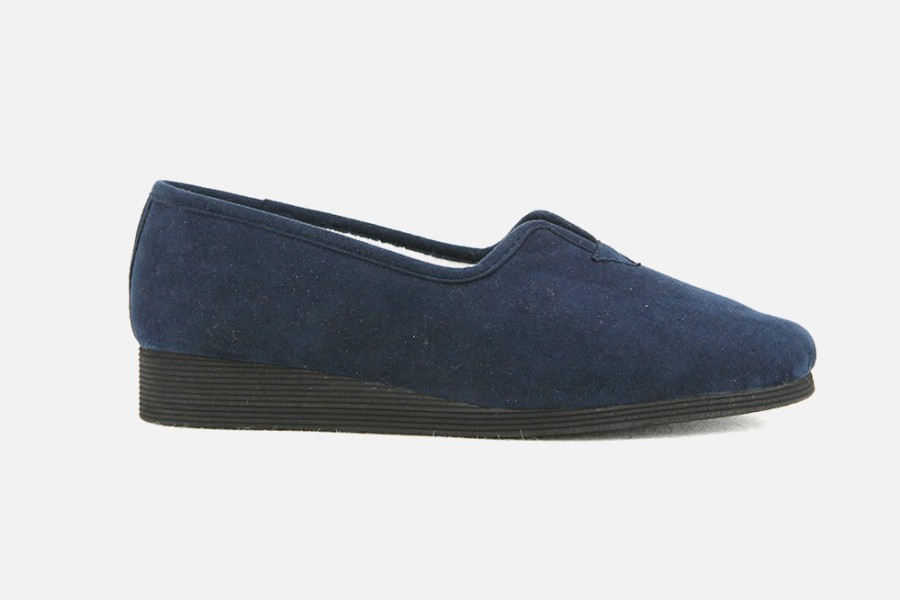 Women Exquise | Exquise - Repos Bleu Low Slippers On Labotte