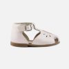 Girls Beberlis | Beberlis - Baptistine Rosa Sandals On Labotte