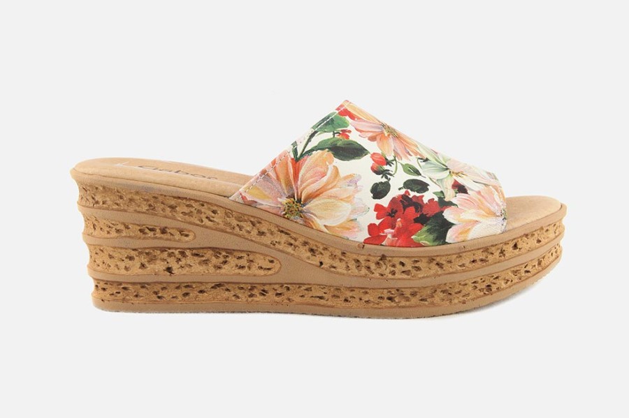 Women Gabor | Gabor - Lisboa Flowers Sandals On Labotte