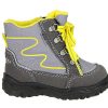 Girls Superfit | Superfit - Wald Gris Lace-Up Boots On Labotte