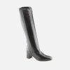 Women Lorenzo Masiero | Lorenzo Masiero - Lausanne Lisse Noir Boots On Labotte
