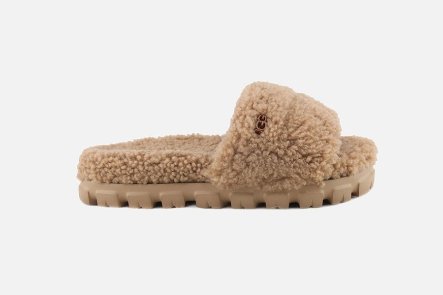 Women UGG | Ugg - Cozetta Curly Chestnut Sandals On Labotte