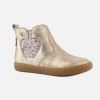 Girls Shoo Pom | Shoo Pom - Play New Apple Taupe Platine Ankle Boots On Labotte