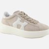 Women Hogan | Hogan - Hogan Rebel Beige Sneakers On Labotte