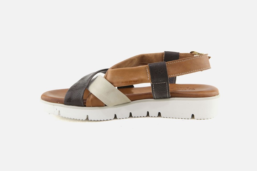 Women Le Gatte Collection | Le Gatte Collection - Parme Tabacco Sandals On Labotte
