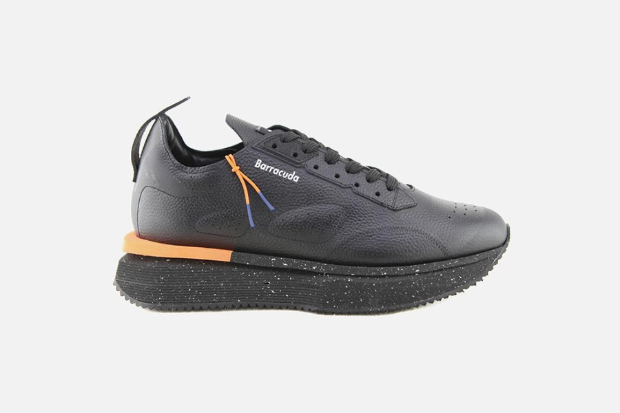 Men Barracuda | Barracuda - Nikho Sneaker Black Sneakers On Labotte