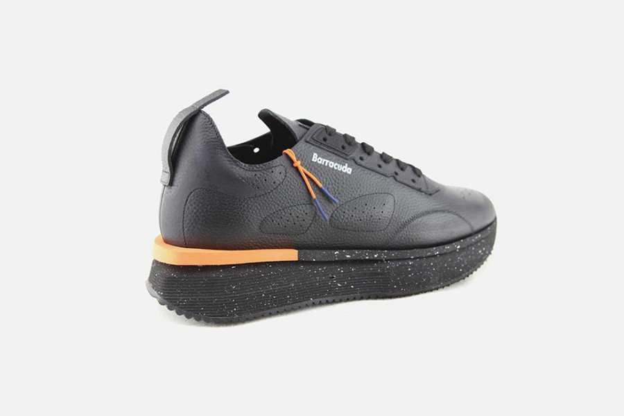 Men Barracuda | Barracuda - Nikho Sneaker Black Sneakers On Labotte