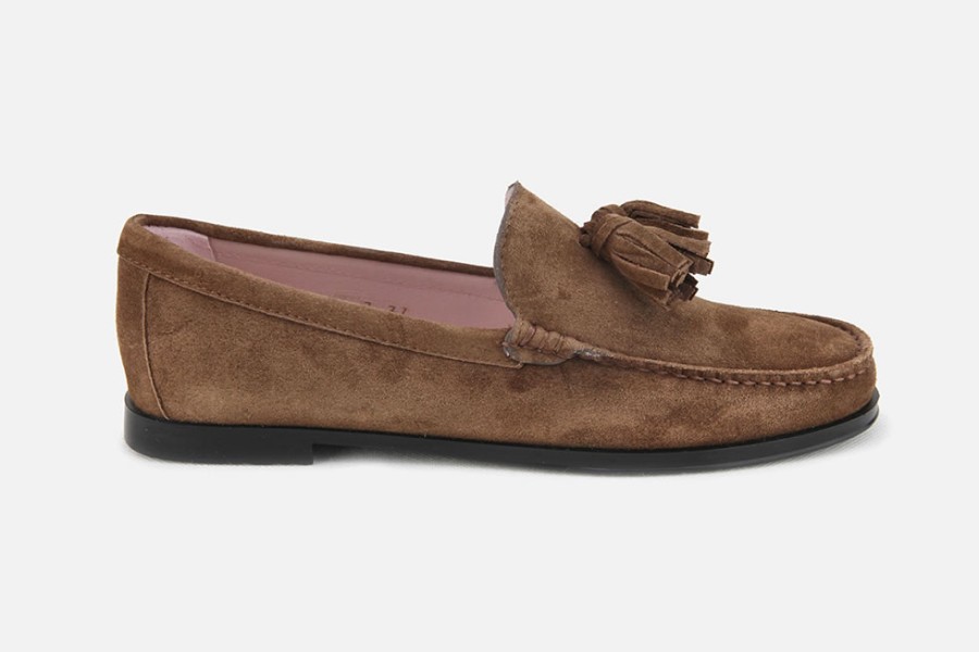 Women Pretty Ballerinas | Pretty Ballerinas - Josephine Tabacco Loafers On Labotte