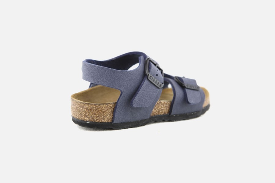 Girls Birkenstock | Birkenstock - Newyork Navy Sandals On Labotte