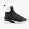 Women Hogan | Hogan - Hogan Active One Hi Faux Fur Lace-Up Boots On Labotte