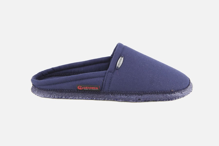 Women Giesswein | Giesswein - Neuchatel Bleu Low Slippers On Labotte