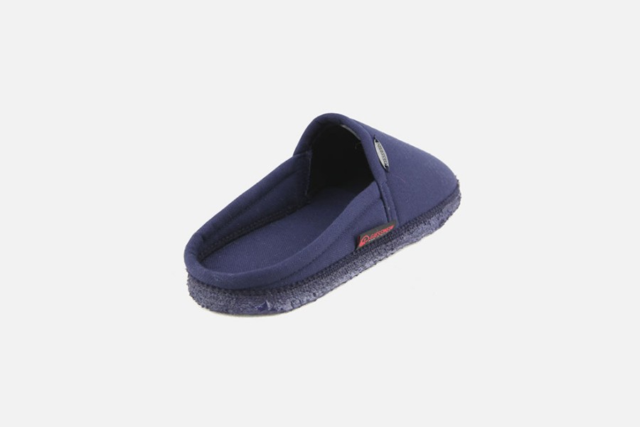 Women Giesswein | Giesswein - Neuchatel Bleu Low Slippers On Labotte