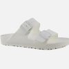 Women Birkenstock | Birkenstock - Arizona Eva White Sandals On Labotte