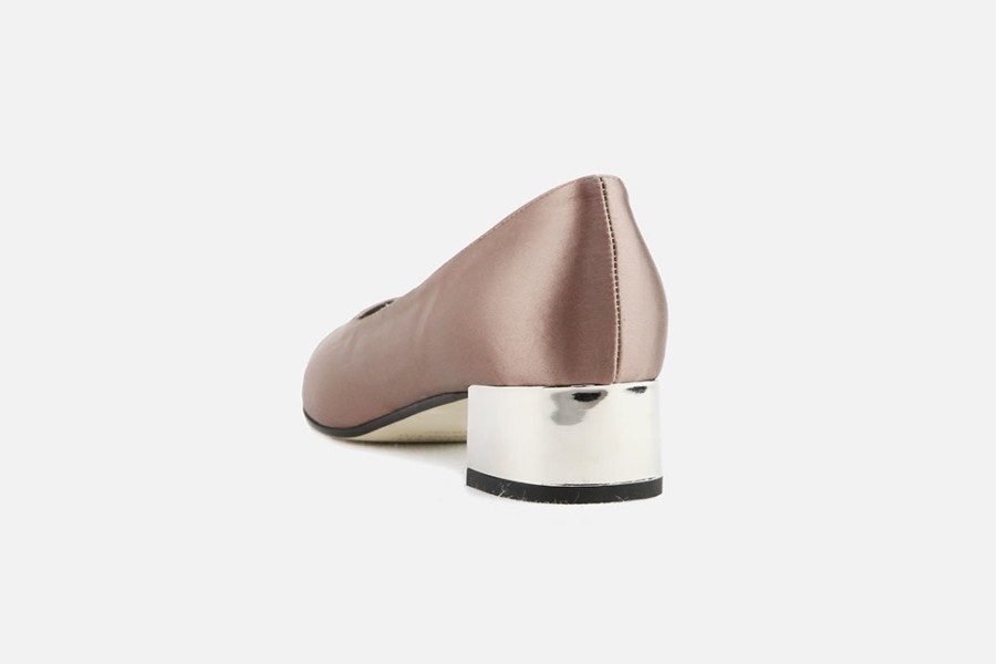 Women Brunate | Brunate - Bal Satin Bruyere Pumps On Labotte