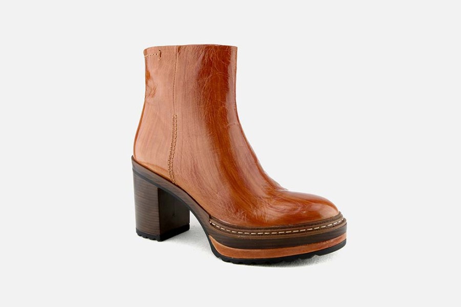 Women Pons Quintana | Pons Quintana - Tofu Rust Ankle Boots On Labotte