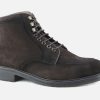 Men Botti | Botti - Corrado Choco Vintage Lace-Up Boots On Labotte