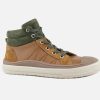 Boys Bellamy | Bellamy - Vincent Camel Kaki Lace-Up Boots On Labotte
