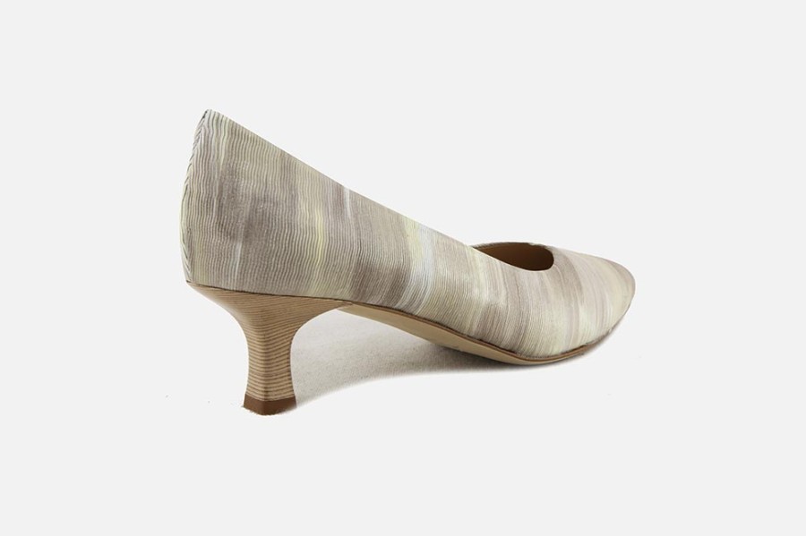 Women Brunate | Brunate - Belem Multi Beige Pumps On Labotte