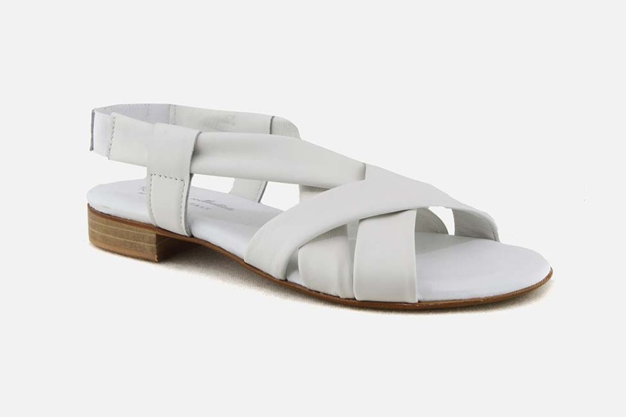 Women Le Gatte Collection | Le Gatte Collection - Paradiso Blanc Sandals On Labotte