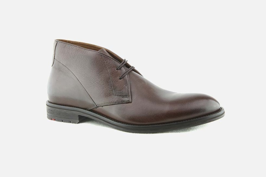 Men LLOYD | Lloyd - Merian Brown Lace-Up Boots On Labotte